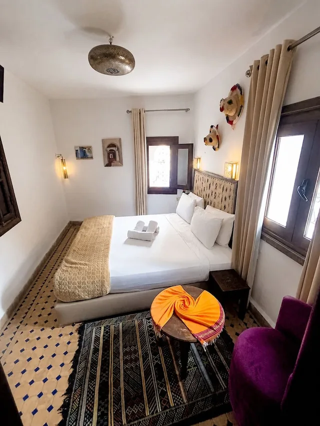 غرفة سوبيريور بسرير كينج، Riad Zaitouna Chaouen 2/10