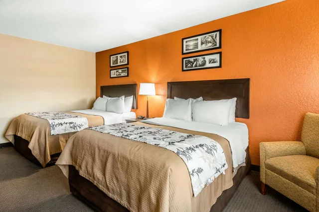 غرفة بسريرين كوين، Sleep Inn & Suites Ocala - Belleview 1/2