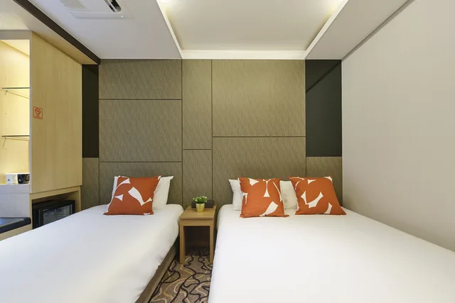 غرفة عائلية بسرير مزدوج وسرير فردي، Jeju Grace Hotel 3/5