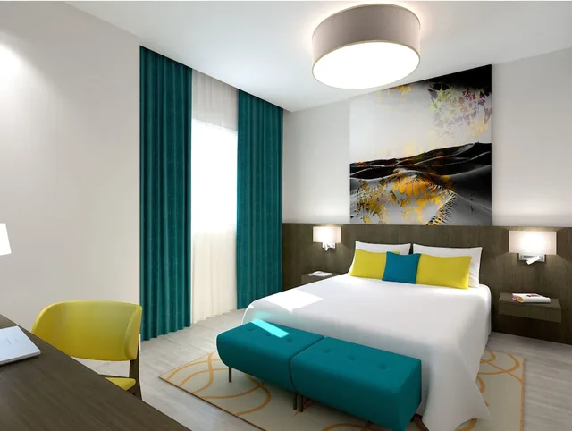 استوديو بسرير مزدوج، شقق أداجيو الفندقية جدة طريق الملك(Adagio Aparthotel Jeddah Malik Road) 2/10