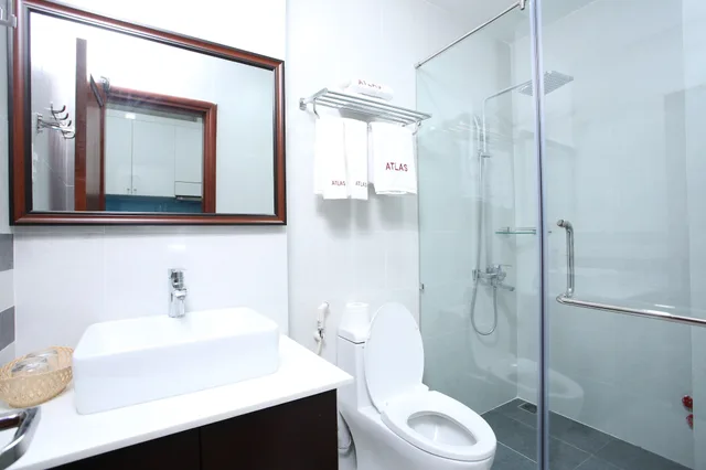 استوديو بسرير كوين بإطلالة على المدينة، Atlas Hotel & Apartment 7/7