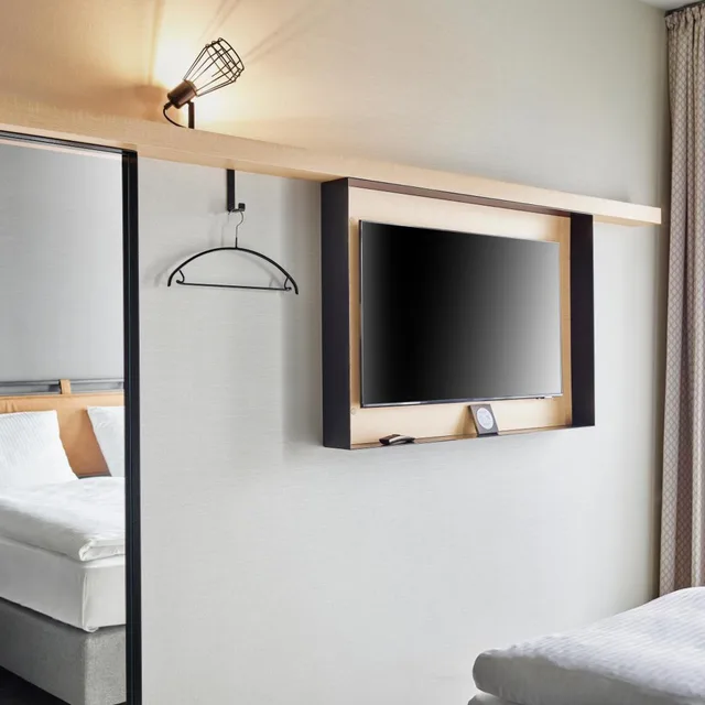 غرفة قياسية بسرير مزدوج، H2 Hotel Saarbrucken 10/10