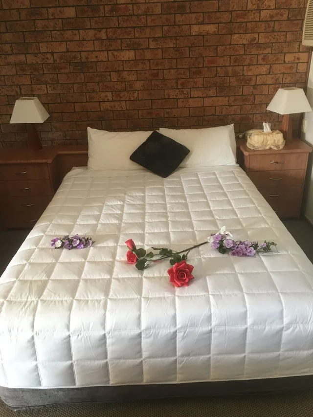 غرفة بسرير كوين وسرير فردي، Bridge View Motel 8/9