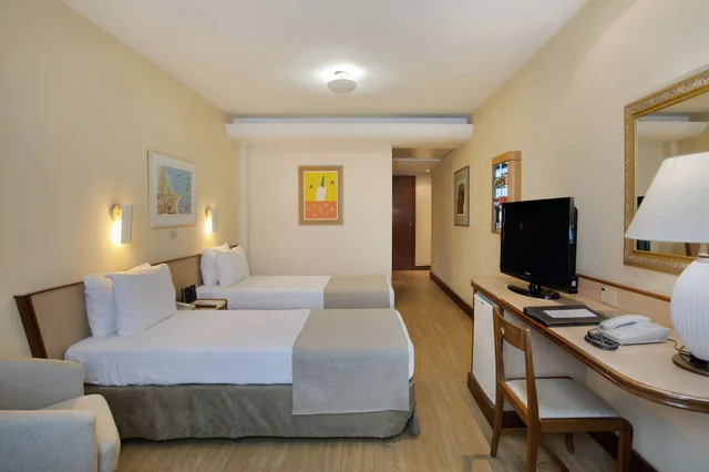غرفة قياسية بسريرين منفصلين، Windsor Plaza Copacabana 4/7