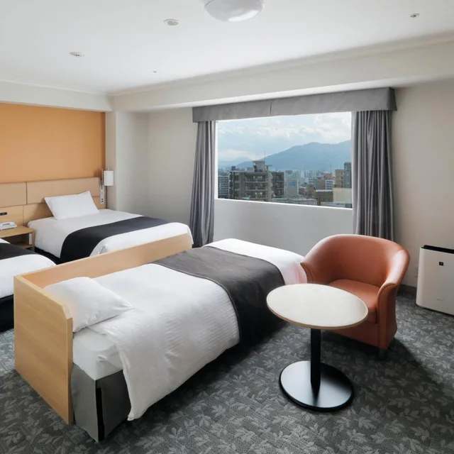 Superior, Twin Beds, with Extra Bed, Smoking, Sapporo Excel Hotel Tokyu 2/4