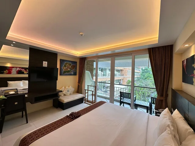 غرفة سوبيريور بسرير مزدوج بإطلالة على الحديقة، R Mar Hotel Resort Spa 3/3