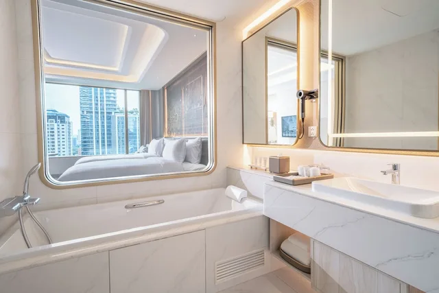 غرفة بريستيج سيغنتشر بسريرين منفصلين، Grande Centre Point Prestige Bangkok 3/5