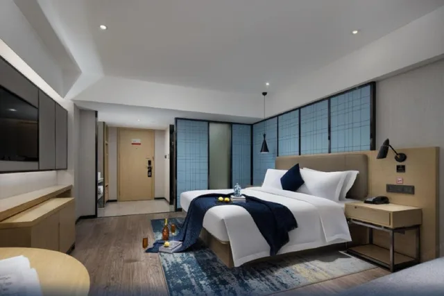 غرفة سوبيريور بسرير كينج، Echarm Hotel (Guangzhou Beijing Road Pedestrian Street Tianzi Wharf) 1/2
