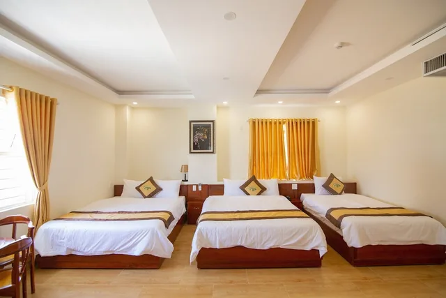 غرفة عائلية بسرير كوين وسريرين كوين، Green Hotel - Hostel 2/4