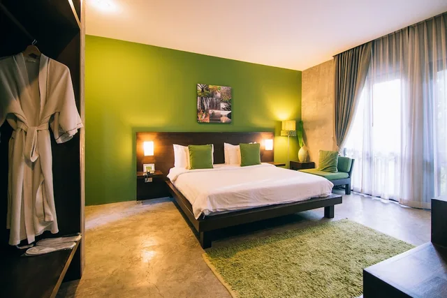 غرفة ديلوكس بسرير مزدوج، Ketawa Pet Friendly Hotel and Cafe (ex Ketawa Stylish Hotel) 3/7