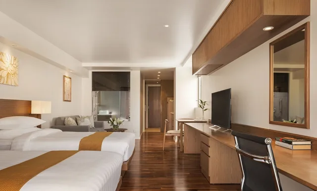 غرفة قياسية ثلاثية بثلاثة أسرّة، Hotel Emion Phnom Penh 1/5