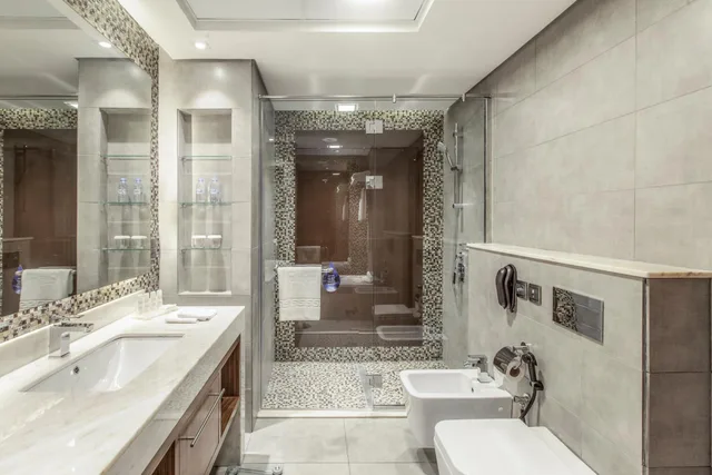Premium, Double Bed, Downtown View, Balcony، Radisson Blu Hotel Dubai Waterfront 3/4