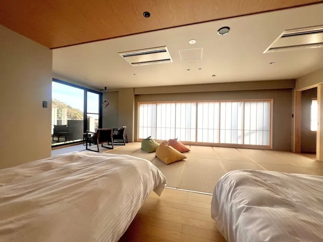 2 Bedrooms, Premium, Twin Beds, 2 Futon Beds, Mountain View, Hotel Yunomoto 2/2