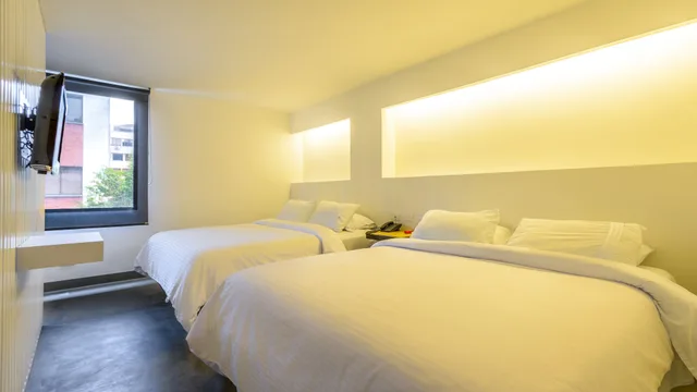 غرفة ديلوكس بسريرين مزدوجين، El Penon Hotel 1/5