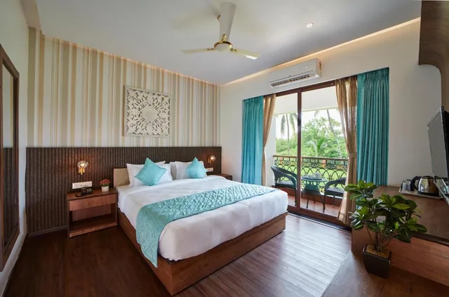 غرفة بسرير كينج بإطلالة على الحديقة، Sea Queen Beach Resort and Spa 2/3