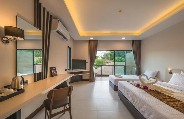 Deluxe, Double Bed, Cher Mantra Aonang Resort And Pool Suite 1/4