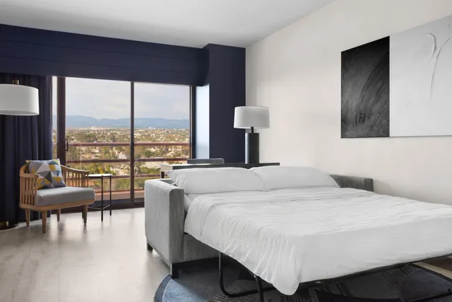 جناح جونيور بإطلالة على المدينة، Marriott Marina Del Rey 2/8