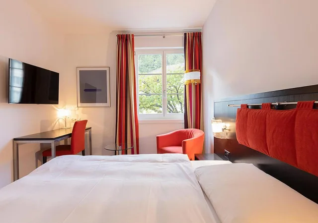 غرفة اقتصادية بسرير مزدوج، Sorell Hotel Tamina 1/9