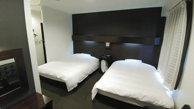 غرفة قياسية بسريرين منفصلين بدون إطلالة للمدخنين، Green Rich Hotel Iwakuni Ekimae 1/1