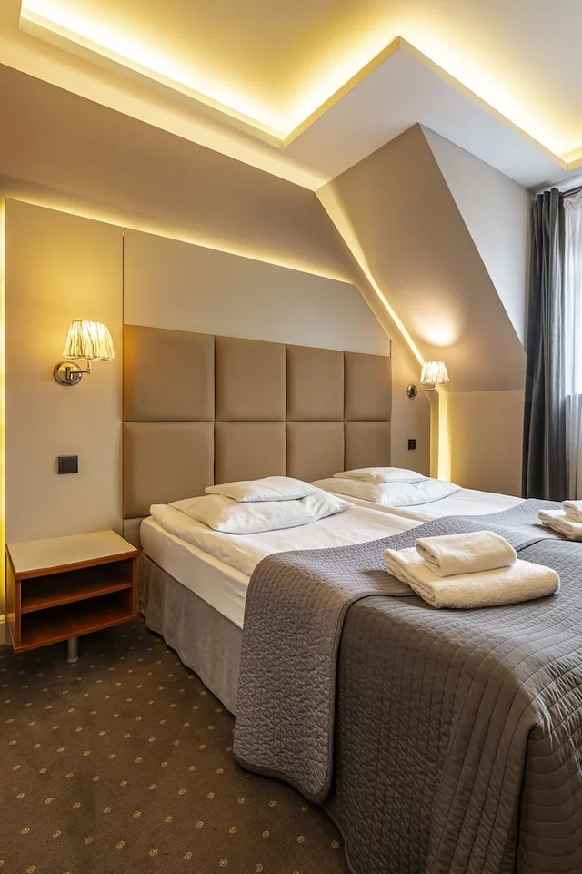 غرفة أساسية بغرفة نوم واحدة مفردة بسريرين منفصلين، Galicja Hotel 1/4