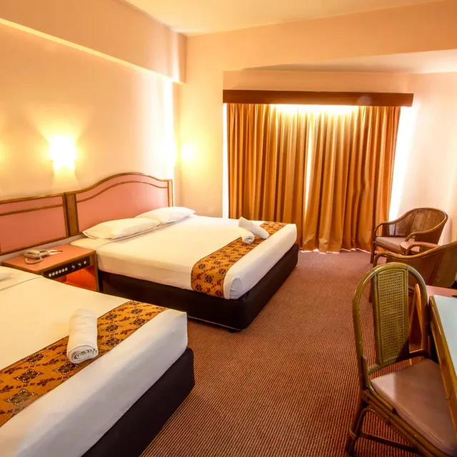 غرفة ديلوكس ثلاثية بسرير فردي، Hotel Grand Continental Langkawi 6/8