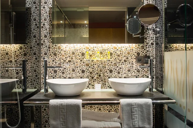 غرفة بسرير مزدوج أو سريرين منفصلين، Hotel Sancho Abarca 7/7