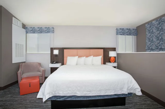Suite, King Bed, Sofa, Hampton Inn Suites Denver Downtown 2/3