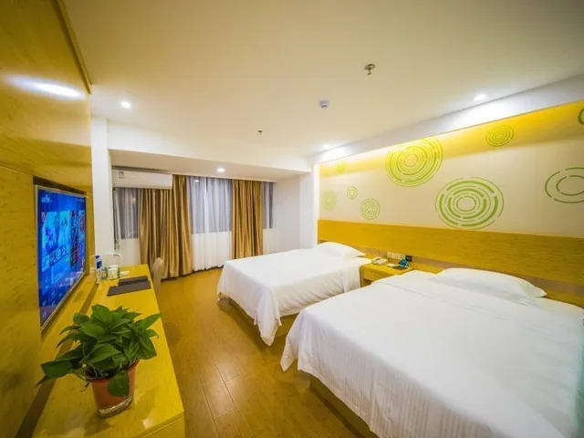 غرفة بزنس بسريرين منفصلين، GreenTree Inn Chuzhou Langya Mountain Scenic Area Xijian Road 2/2