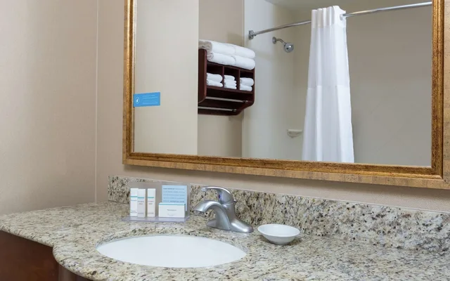 استوديو بسريرين كوين مع أريكة، Hampton Inn Suites Lodi 4/4