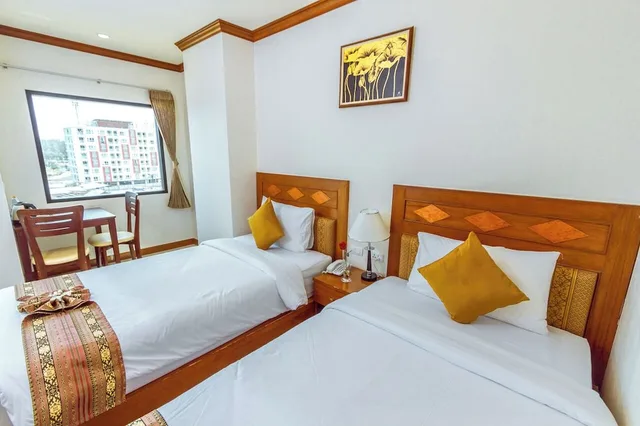 غرفة قياسية بسريرين منفصلين، Airport Resort And Spa 5/10