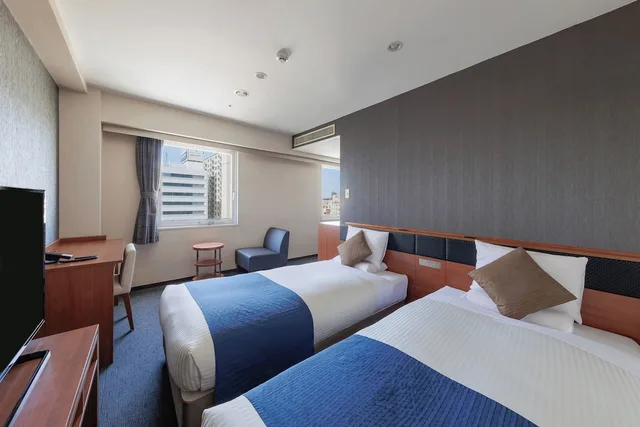 Corner Twin Smoking, Hotel Mystays Nagoya Sakae 1/5