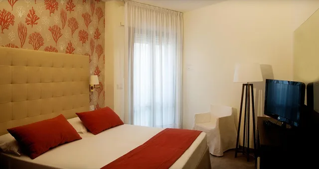 غرفة بسرير مزدوج أو سريرين منفصلين بإطلالة جزئية على البحر، Hotel Atlantico 3/10