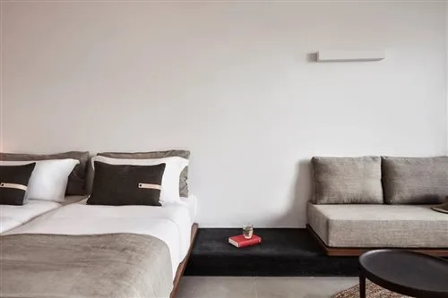 غرفة بسرير مزدوج أو سريرين منفصلين، Orama Hotel and Spa 1/3