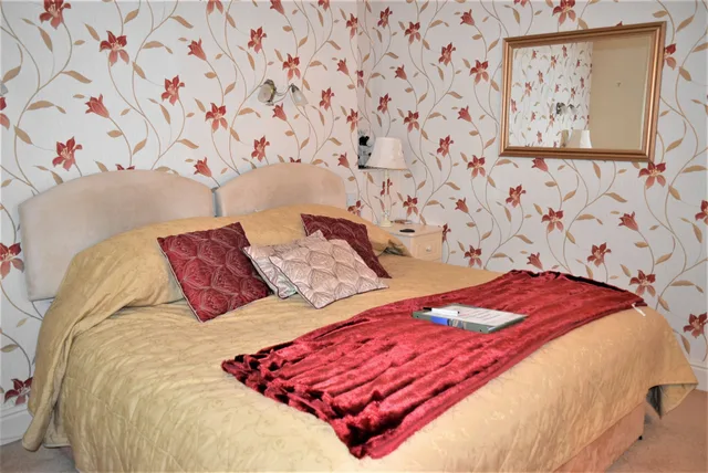 غرفة ديلوكس بسريرين منفصلين بإطلالة على الجبل، The View Guest House 4/8