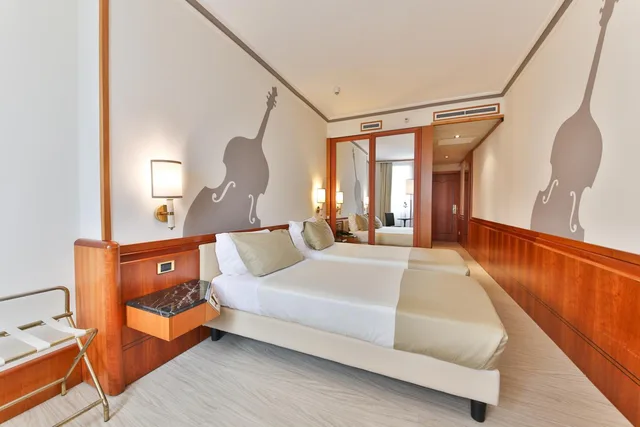 غرفة بسرير فردي، Hotel Leon d Oro 3/4