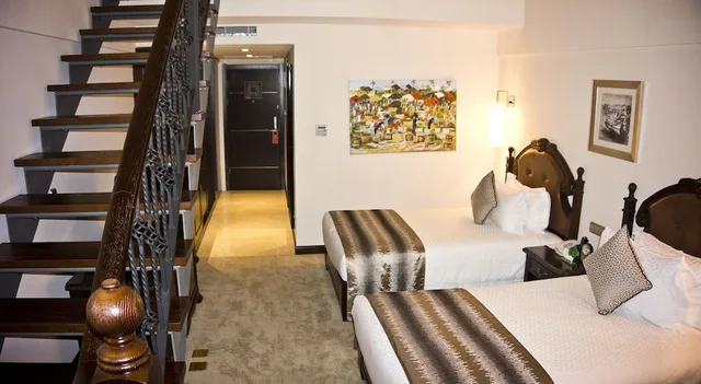 دوبلكس عائلي بسرير مزدوج وسرير فردي، Tang Palace Hotel 5/8