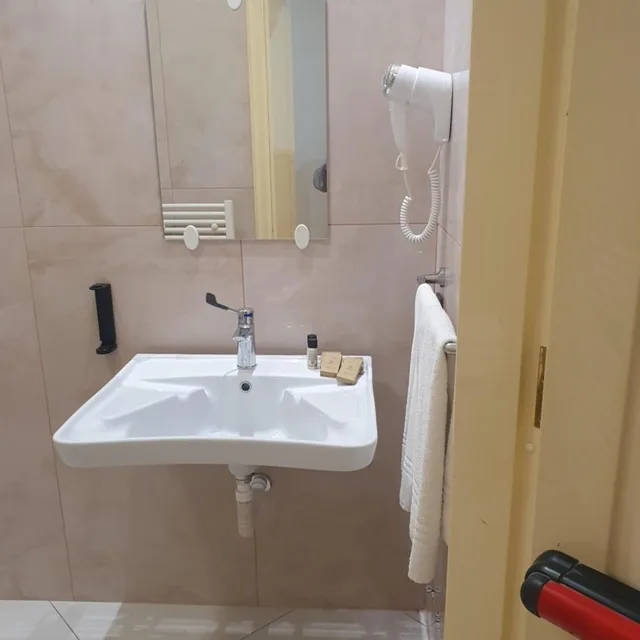 غرفة اقتصادية بسرير مزدوج أو سريرين منفصلين، LH Hotel Domus Caesari 2/3