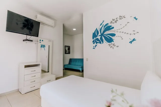 جناح عائلي بأربعة أسرّة مع أريكة، Loft Hotel Malecon Vallarta 5/10