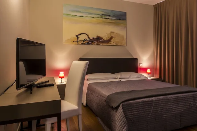 جناح ديلوكس بسرير كوين بغرفة نوم واحدة، Residence Nazionale Matera 2/5