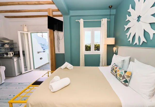 غرفة سوبيريور بسرير مزدوج بإطلالة جزئية على البحر، Bellissimo Resort 5/10