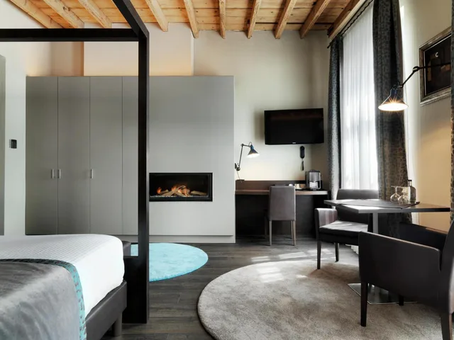 غرفة حصرية بسرير كينج بإطلالة على النهر، Hotel Harmony 5/10