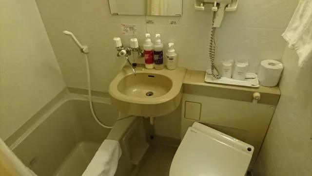 غرفة بسريرين منفصلين، Hotel Muroran Hills 2/2
