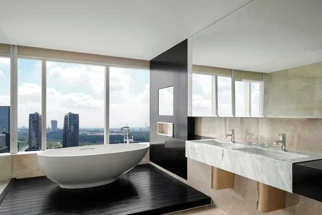 جناح رئاسي بسرير كينج بإطلالة على النهر، Le Meridien Saigon 6/6