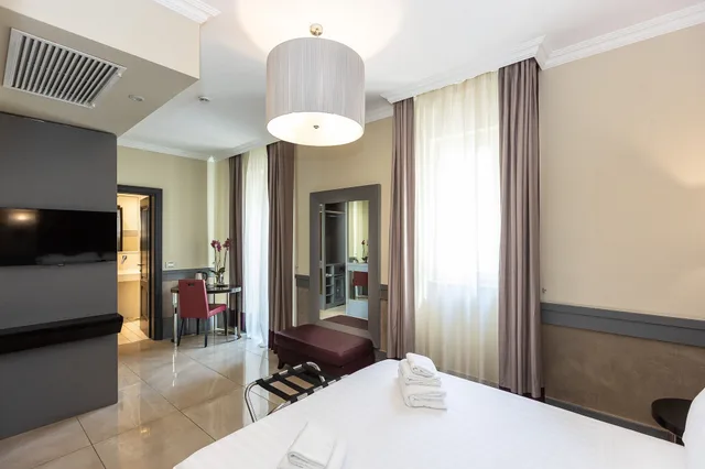 غرفة سوبيريور بسرير كوين، Hotel Castellino Roma 4/10