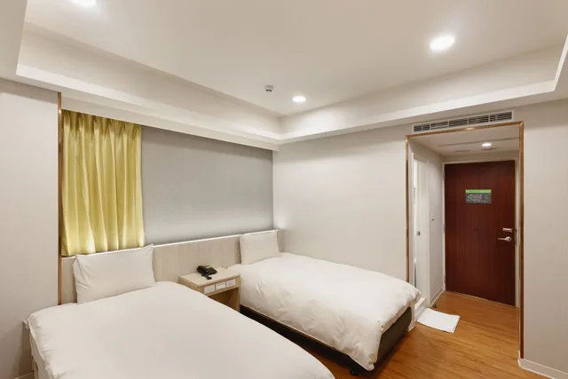 غرفة تنفيذية بسريرين منفصلين وسرير كينج، Taichung Kiwi Express Hotel-Fengjia 8/10