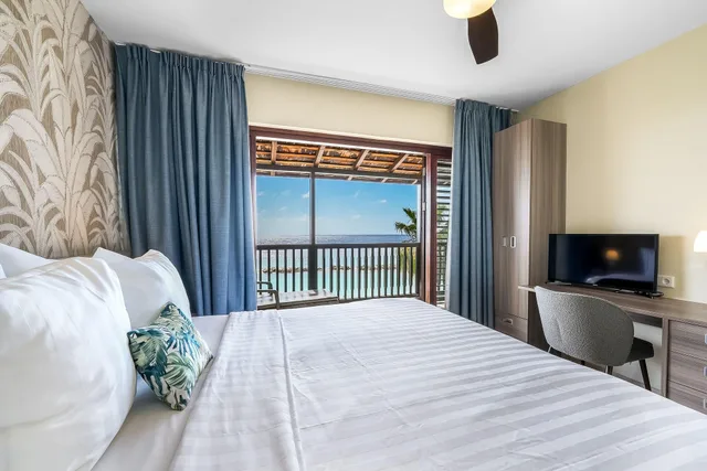 جناح بإطلالة على البحر بغرفتي نوم، Lions Dive Beach Resort Curacao 1/7