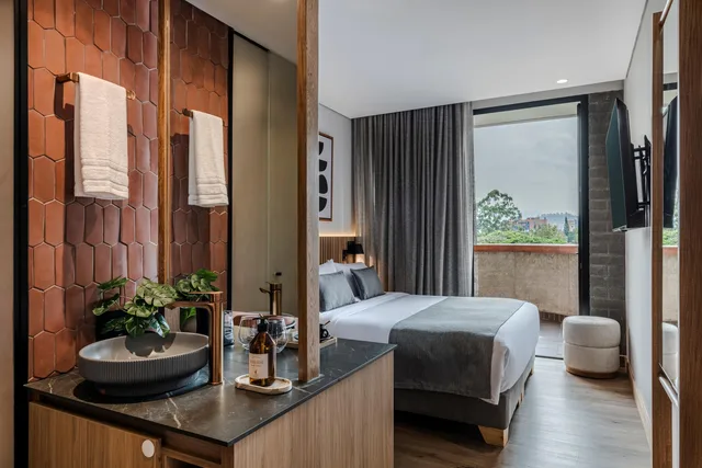 غرفة سوبيريور بسرير مزدوج، Heiss Hotel 8/8