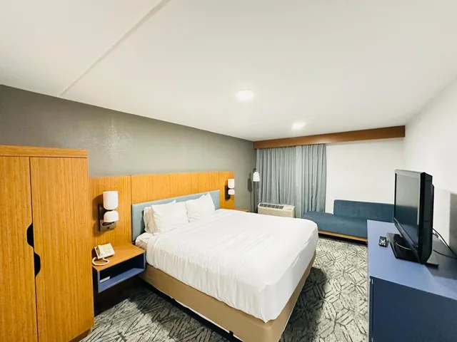 جناح بسرير كوين، Ashbourne Hotel Canton/Hall of Fame I-77 4/7