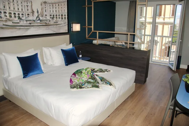 غرفة ديلوكس بسرير مزدوج أو سريرين منفصلين، Hotel St Martin 2/10