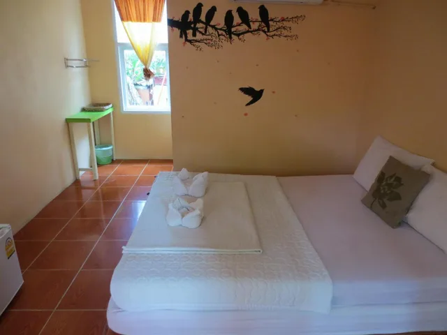 غرفة ديلوكس بسرير مزدوج، Baan Ton Nam Resort 5/10
